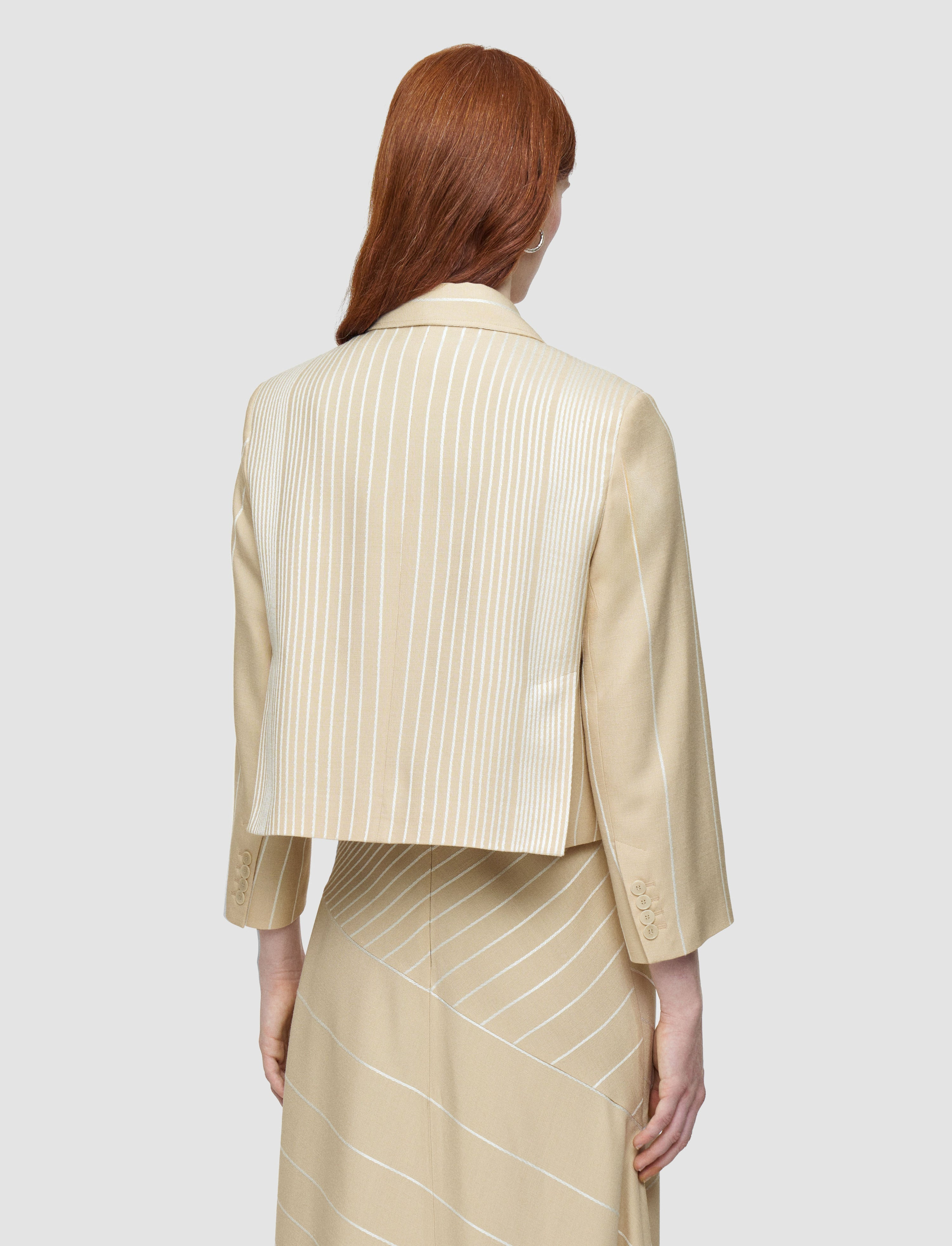Berlier Embroidered Stripes Jacket - 4