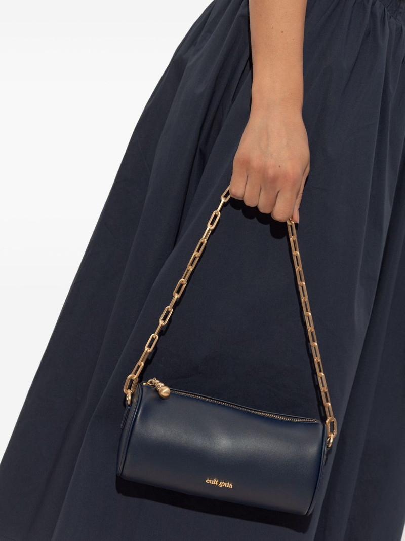 Cult Gaia cylinder chain shoulder bag outlook