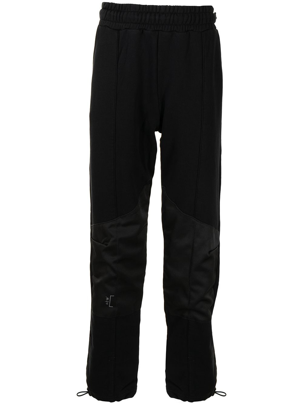 woven overlay track pants - 1