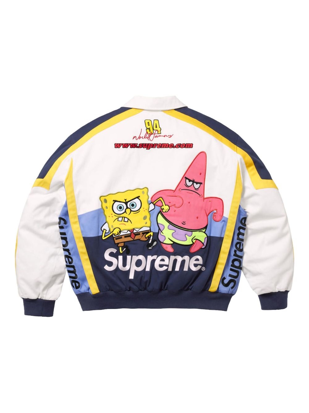 x SpongeBob SquarePants Jeff Hamilton racing jacket - 2