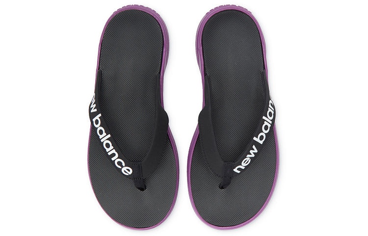 (WMNS) New Balance 340 Sandals Black/Purple SWT340PC - 2