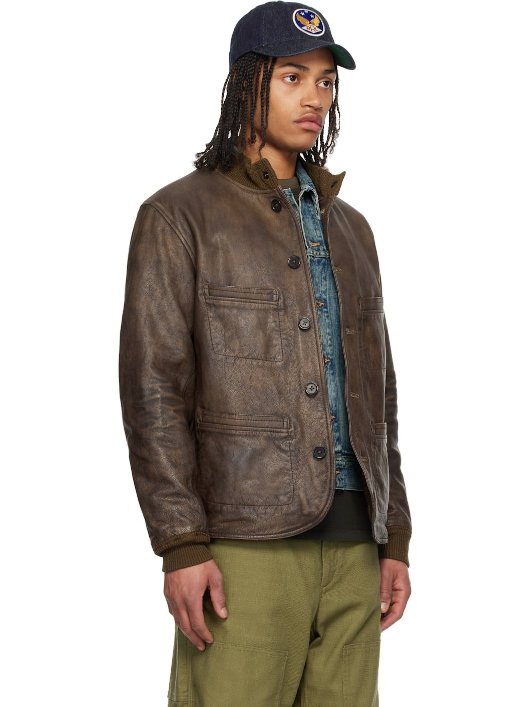 Brown Parkhurst Leather Jacket - 2