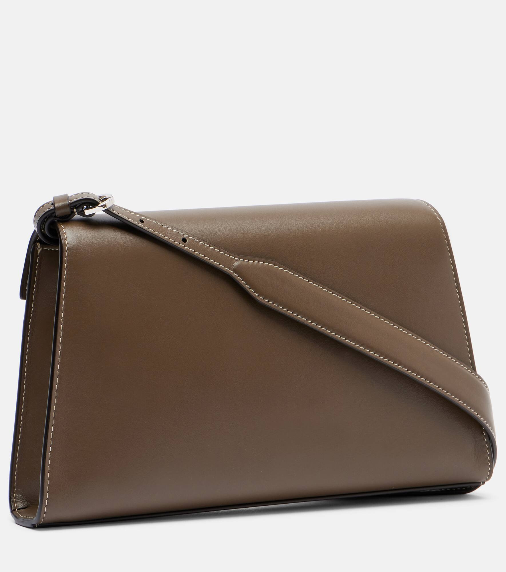 Symmetry leather shoulder bag - 4