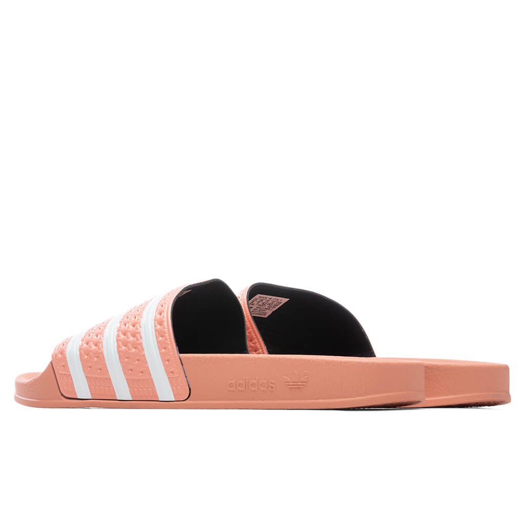 ADIDAS ORIGINALS ADILETTE SLIDES - AMBIENT BLUSH - 3