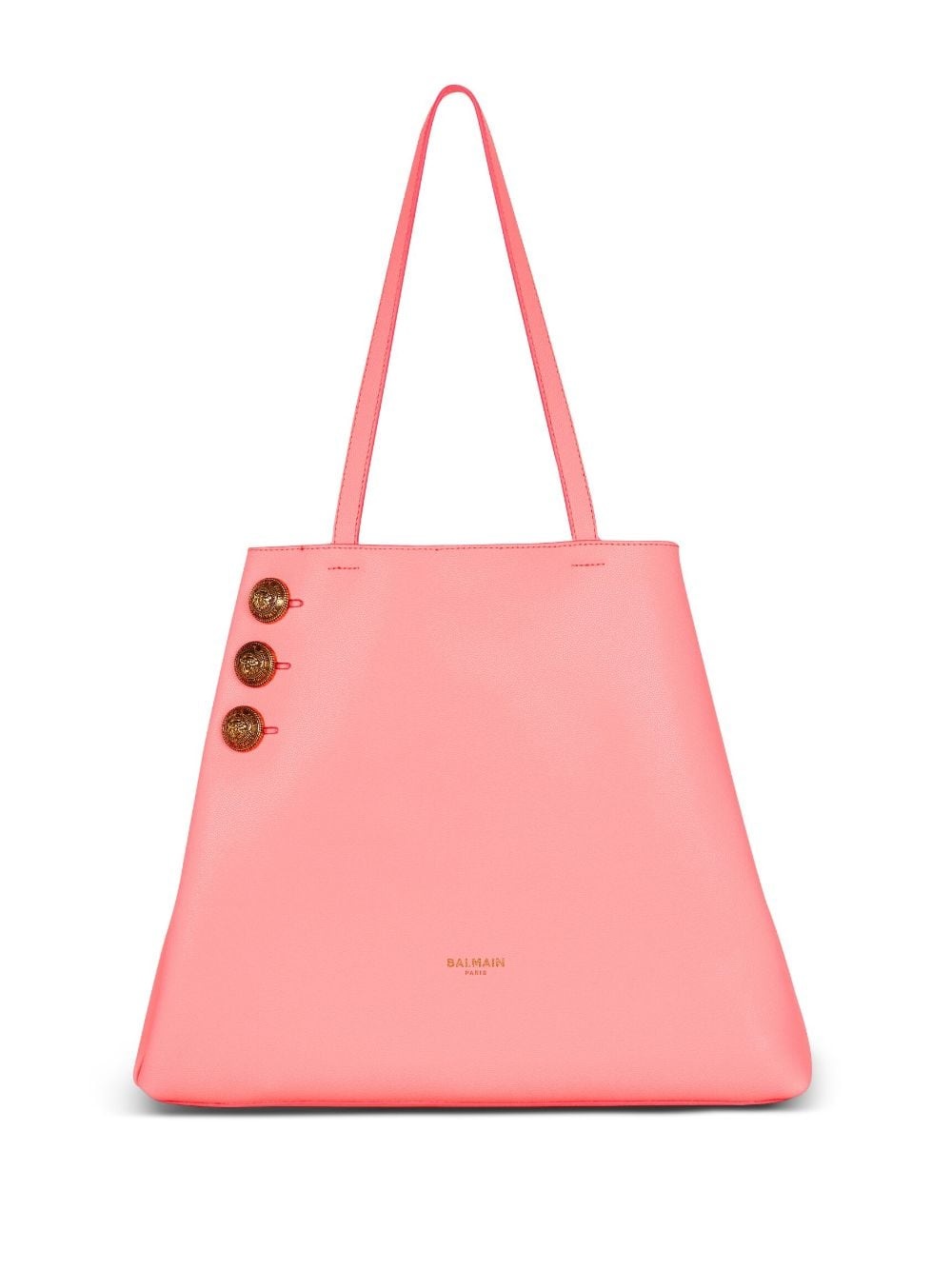 EmblÃ¨me leather tote bag - 7