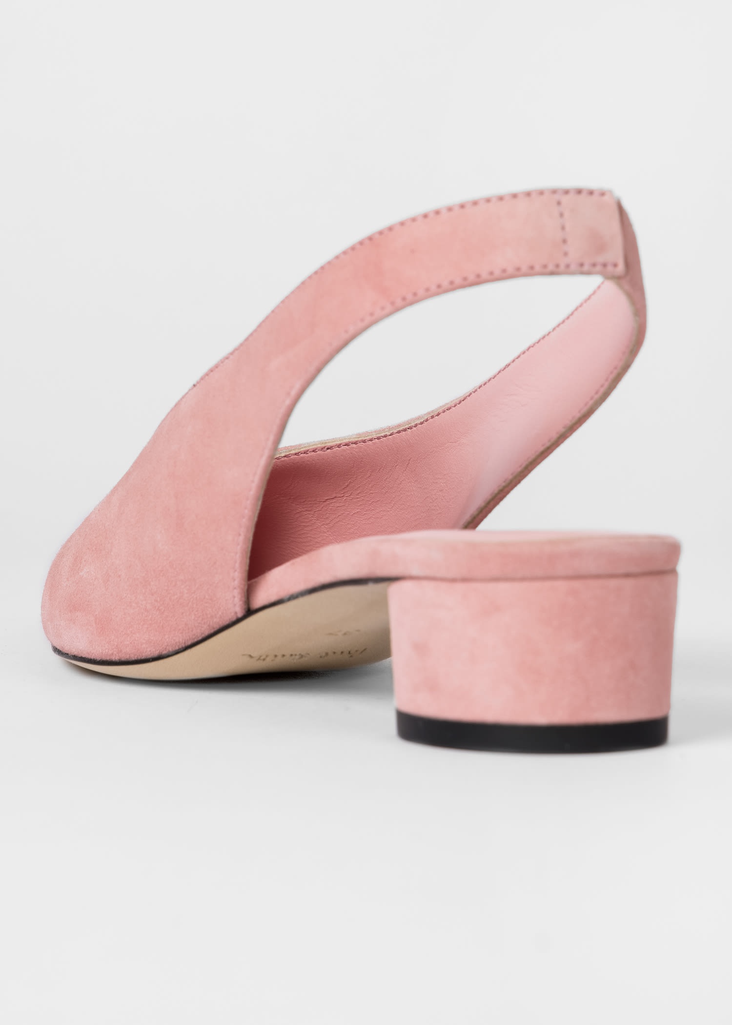 Suede Slingback 'Enid' Heels - 4