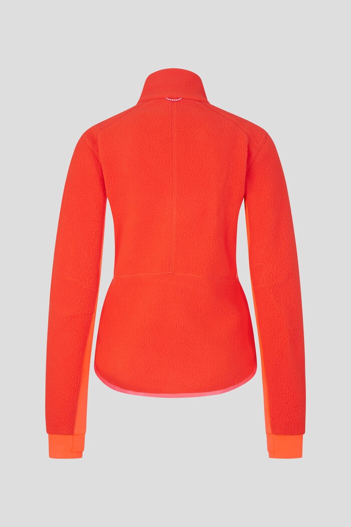 Lexi Fleece mid layer in Orange - 6