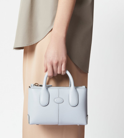 Tod's TOD'S DI BAG IN LEATHER MINI - LIGHT BLUE outlook
