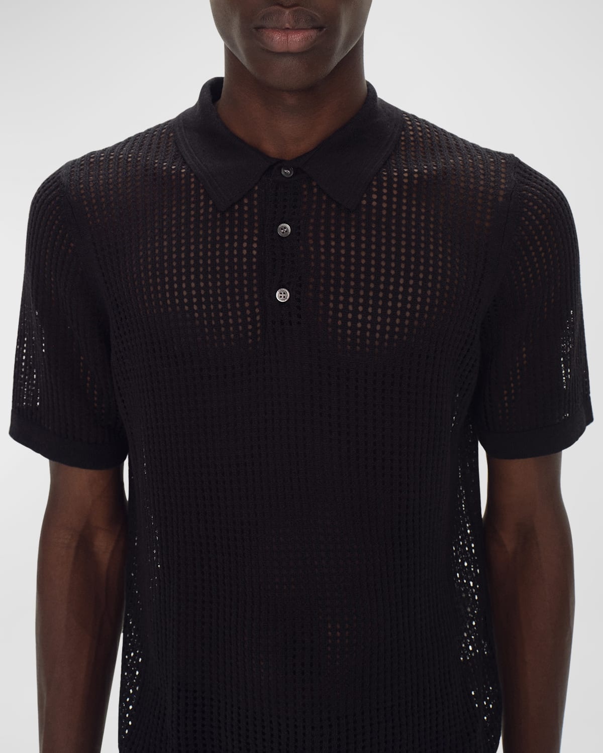 Men's Jeremiah Short-Sleeve Mesh Polo Shirt - 4