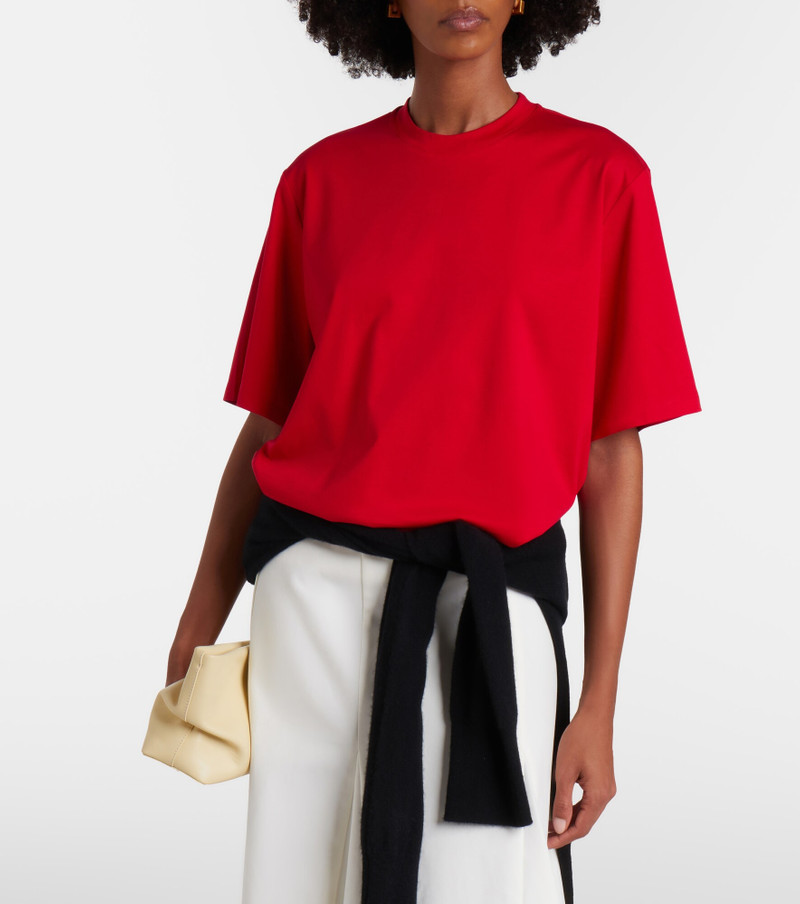 RÓHE Cotton and silk-blend T-shirt outlook