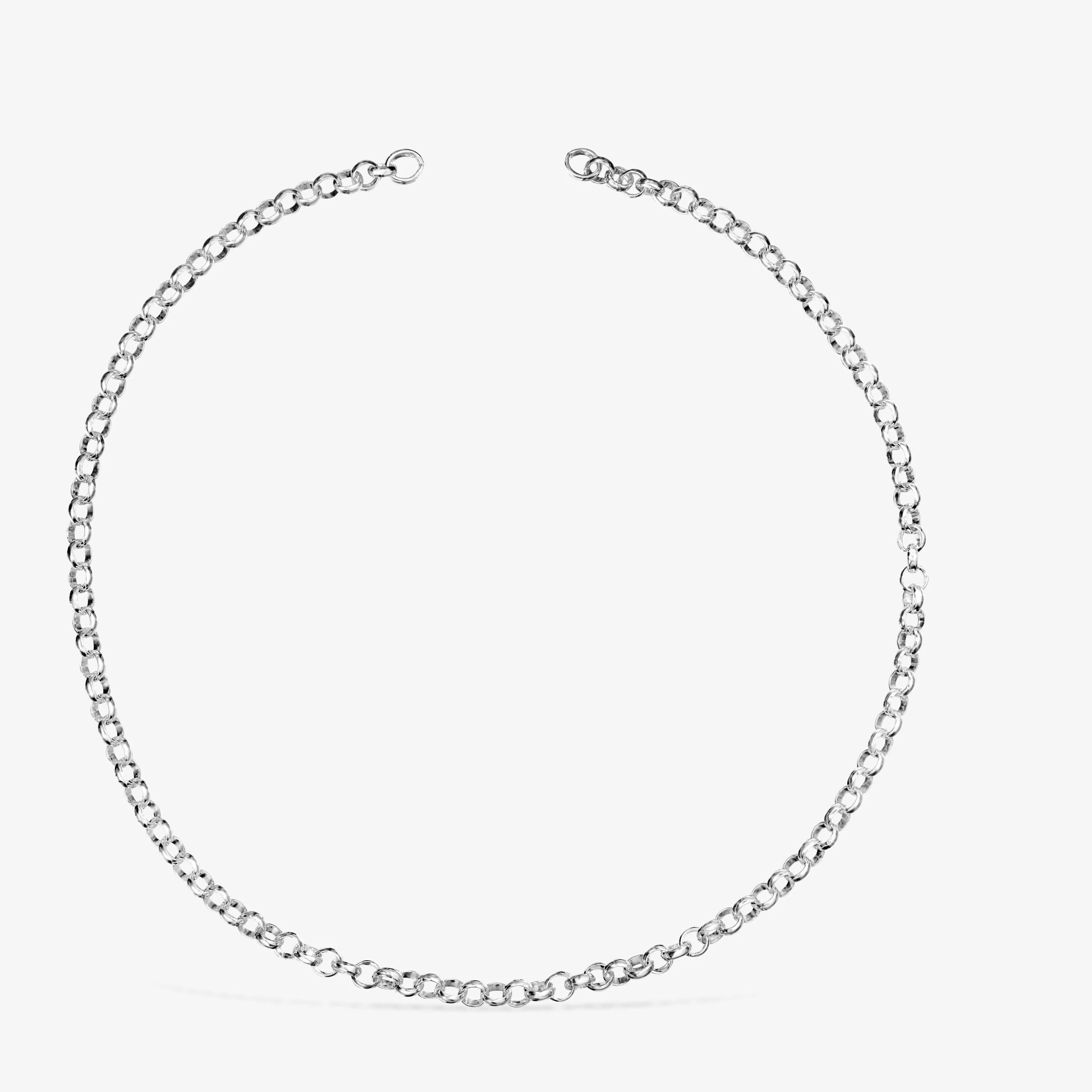 Silver TOUS Hold Choker 42cm. - 1