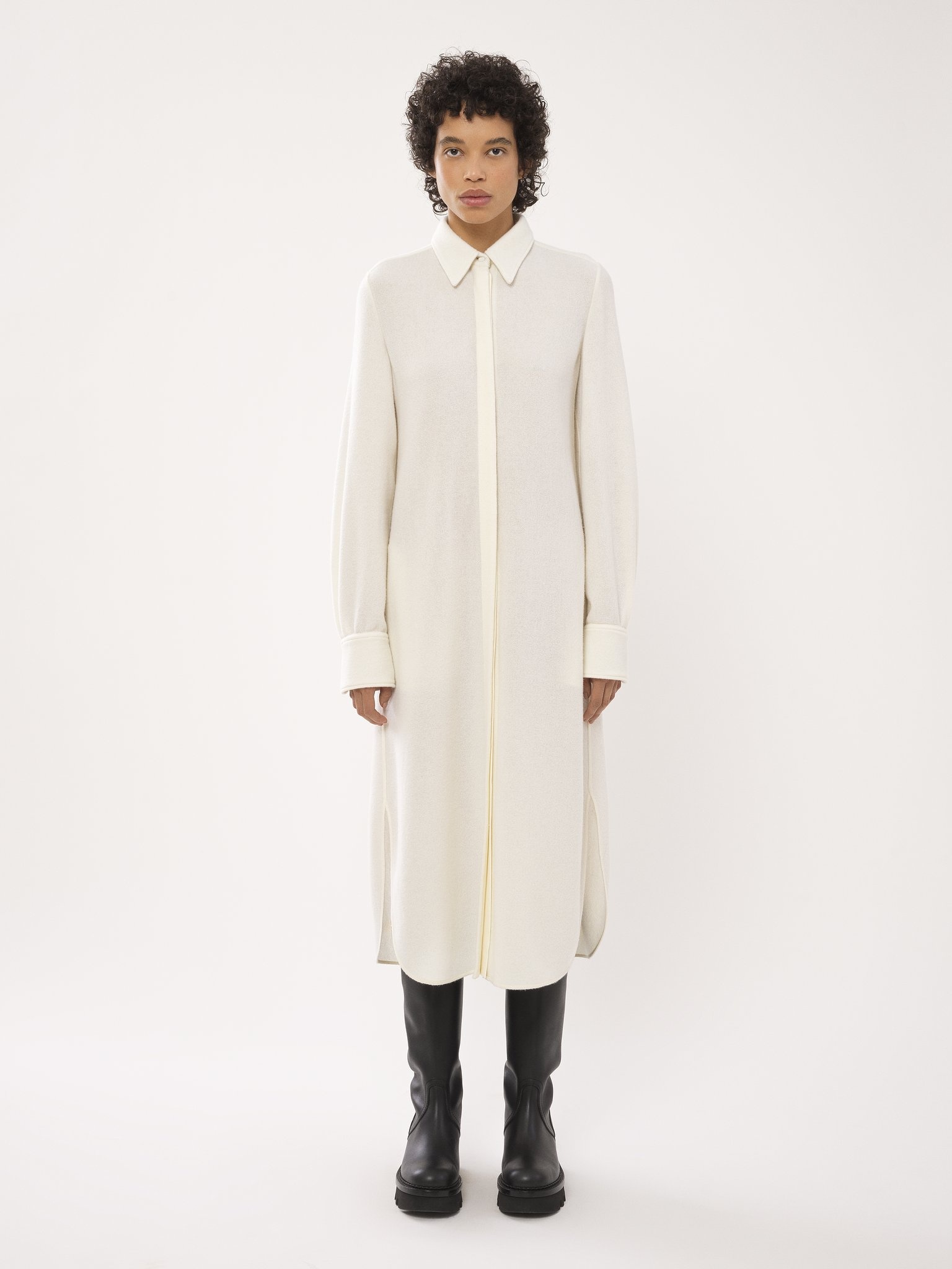 MIDI SHIRT DRESS - 6