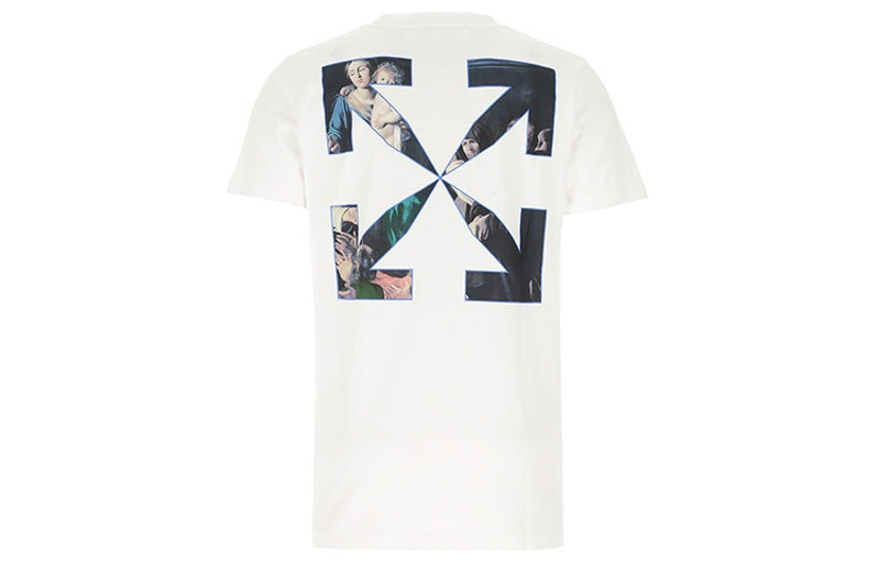 Off-White Off-White FW20 Caravaggio Printed Men White OMAA027E20JER0080110 outlook