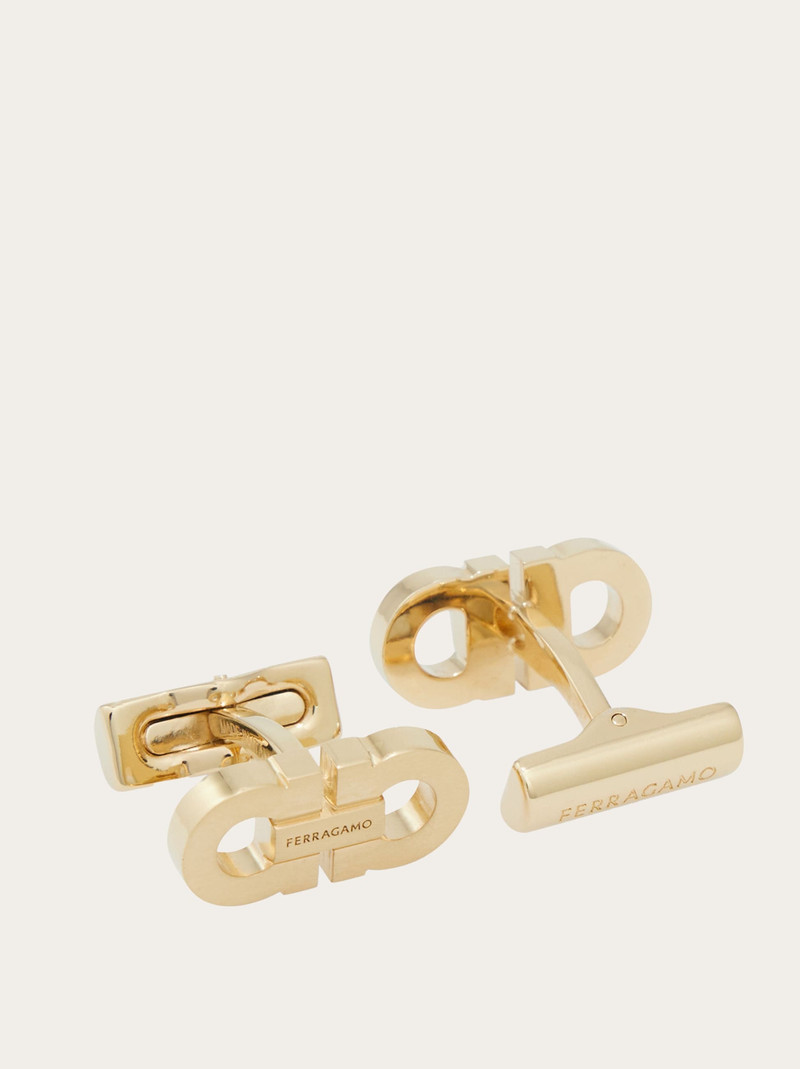 FERRAGAMO Double Gancini cufflinks outlook