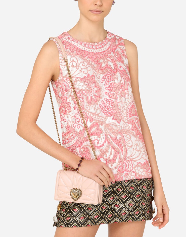 Small Devotion crossbody bag in quilted nappa leather - 2