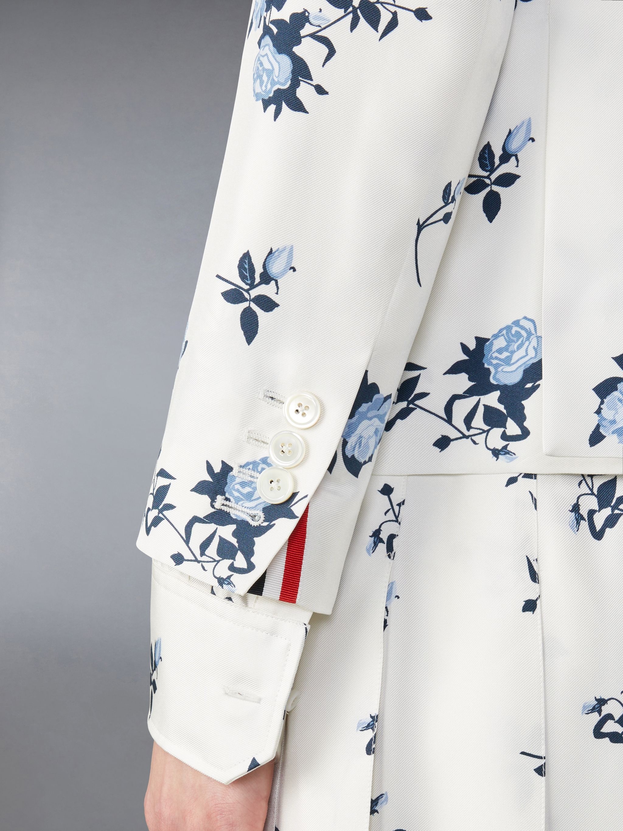 Silk Floral Slim Fit Sport Coat - 4