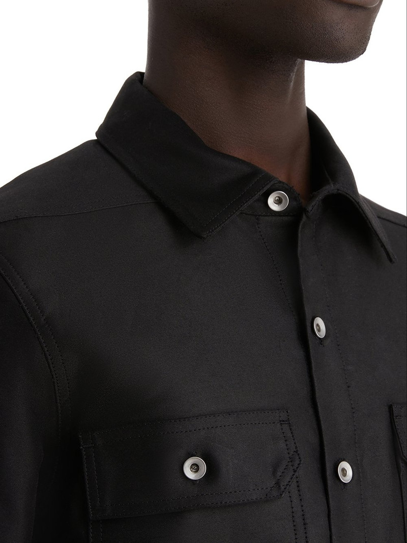 Rick Owens DRKSHDW Doeskin Outershirt Jacket 5