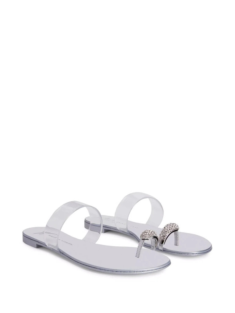 Giuseppe Zanotti Ring Plexi sandals outlook