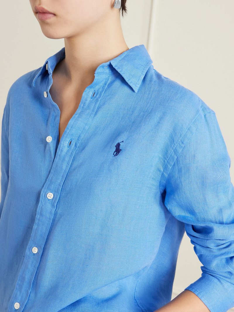 Embroidered Linen Shirt 5