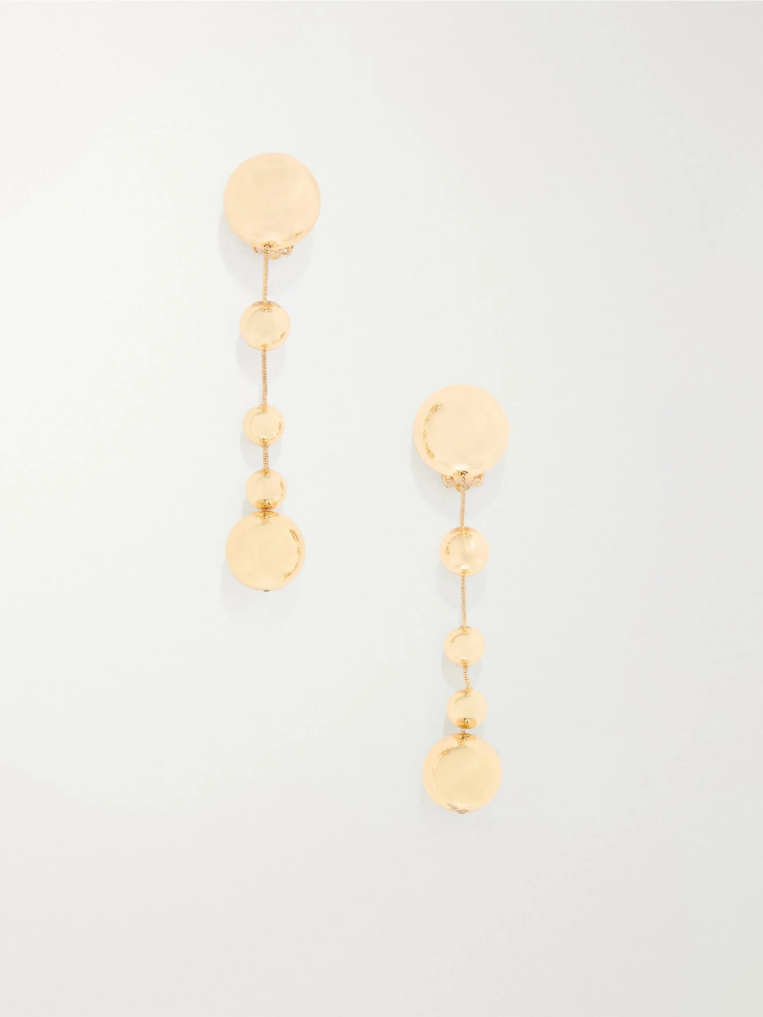 Gold-tone earrings Gold - 1
