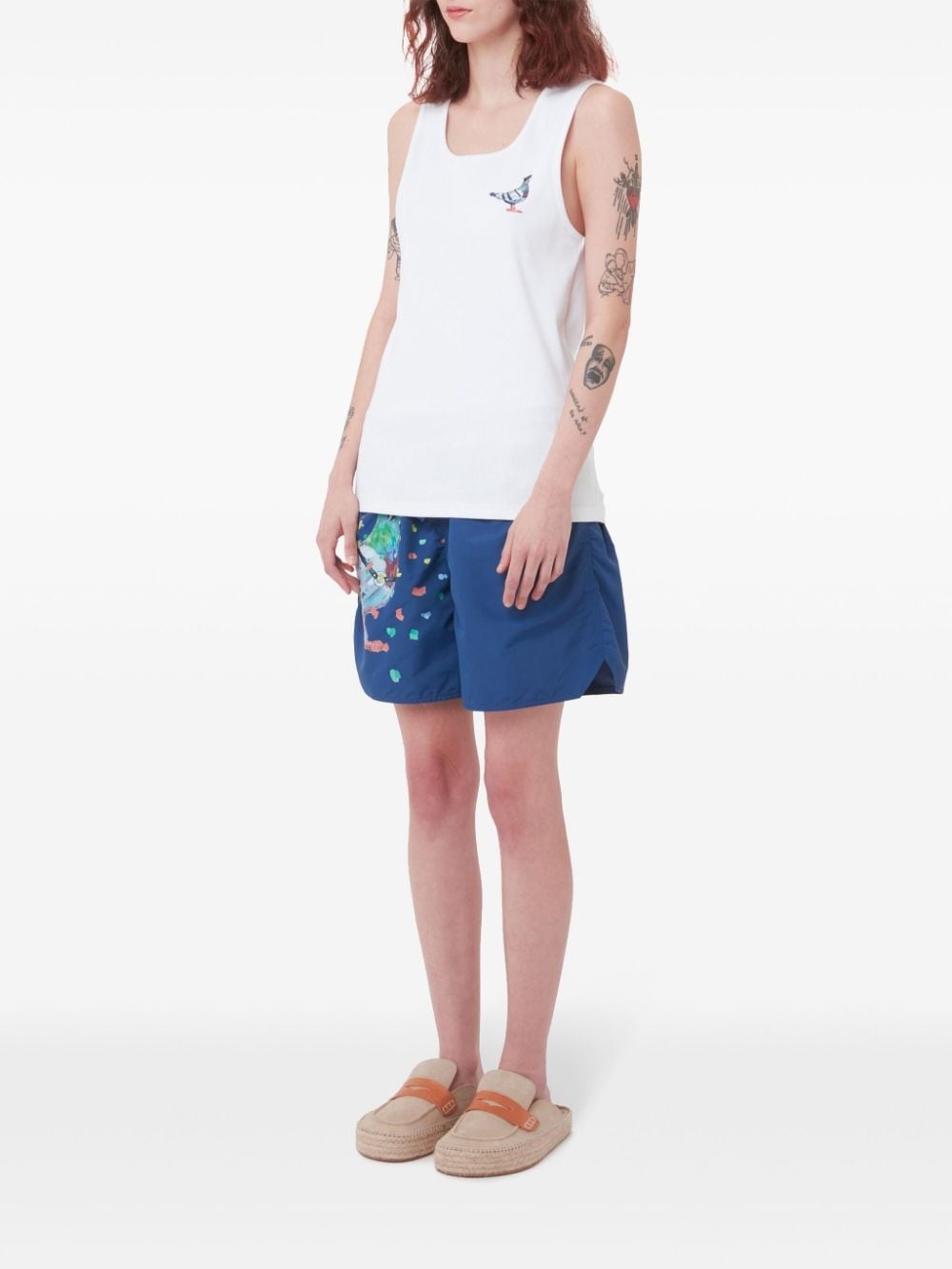 Pigeon jersey tank top - 3