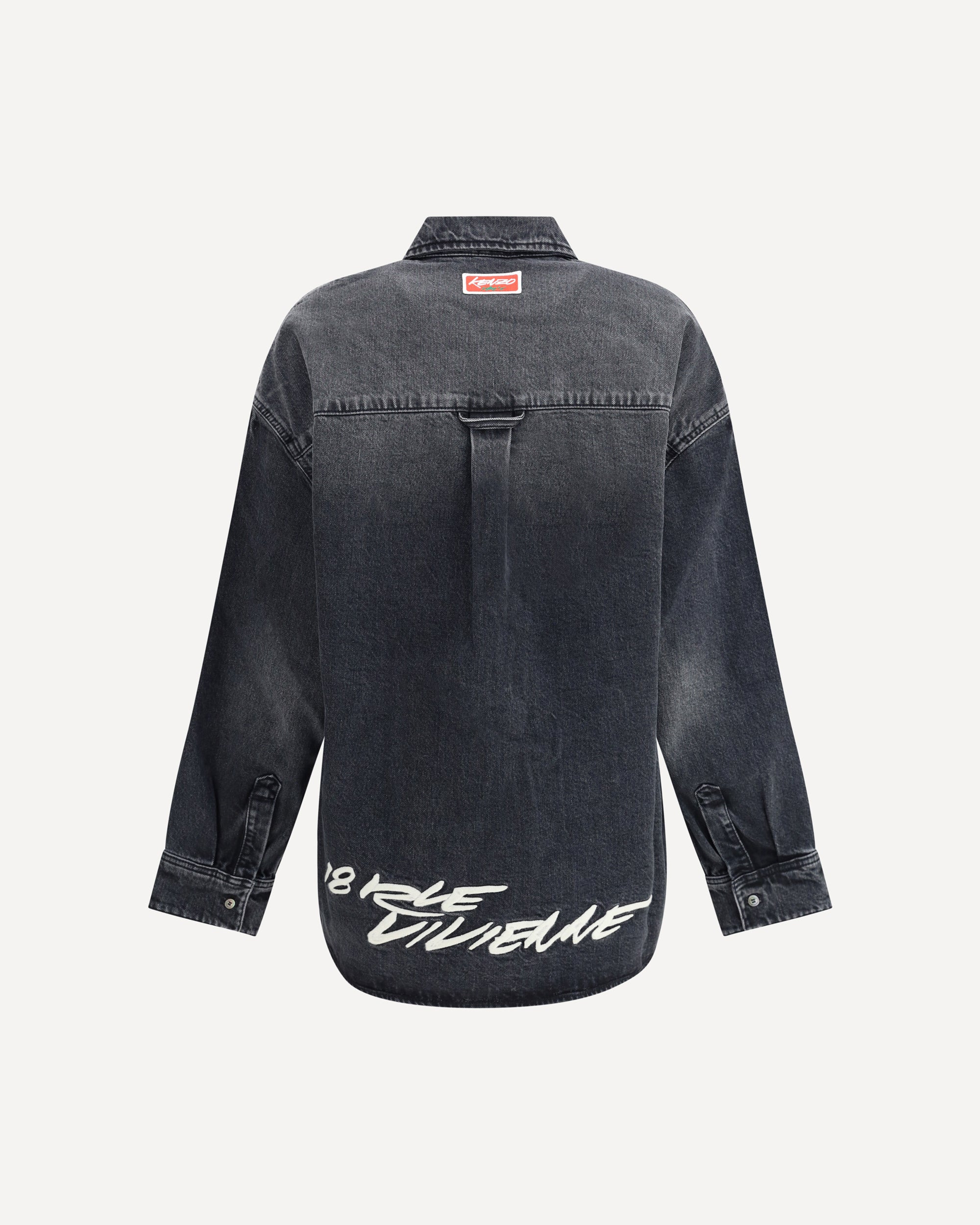 Kenzo x Futura Workwear embroidered japanese Denim Shirt - 2