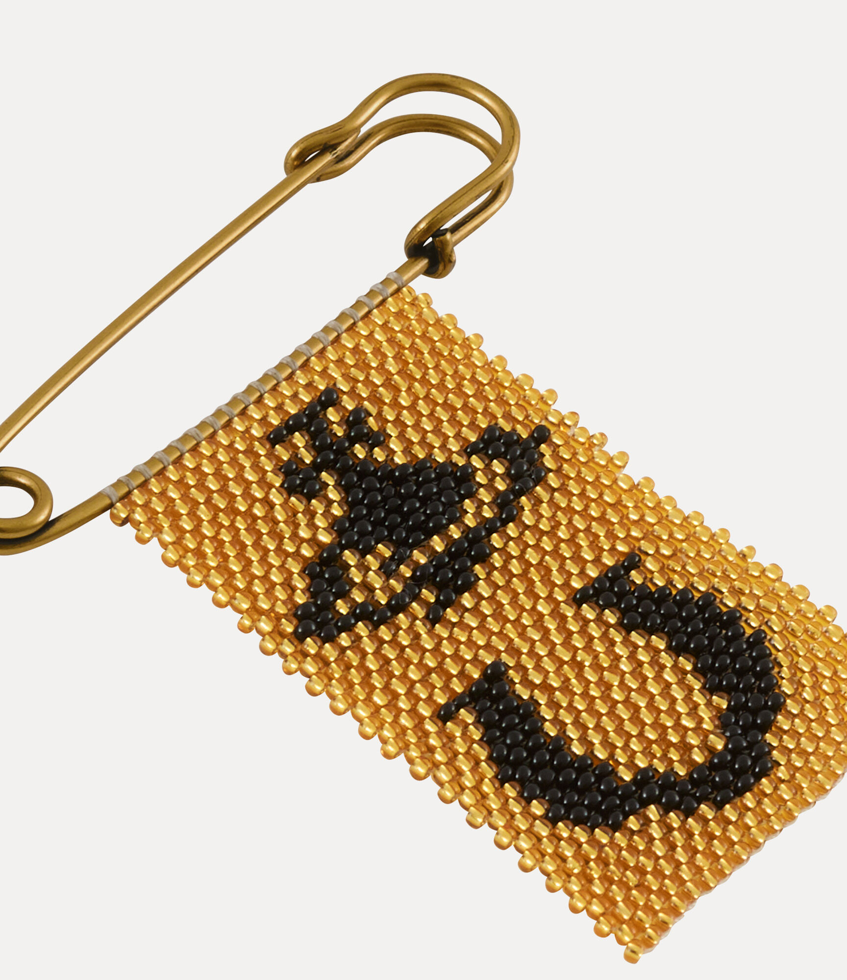 BEADED CHARM PIN - 2