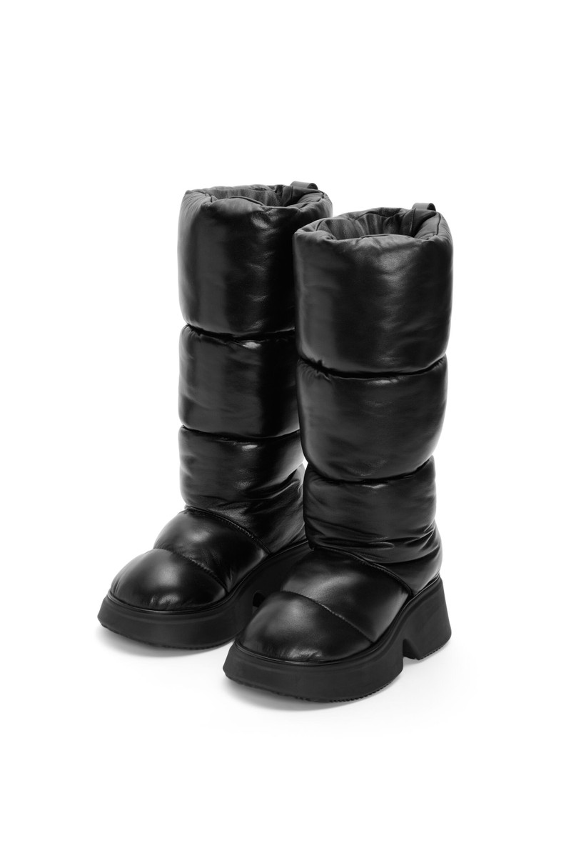 Loewe Padded high boot in lambskin outlook