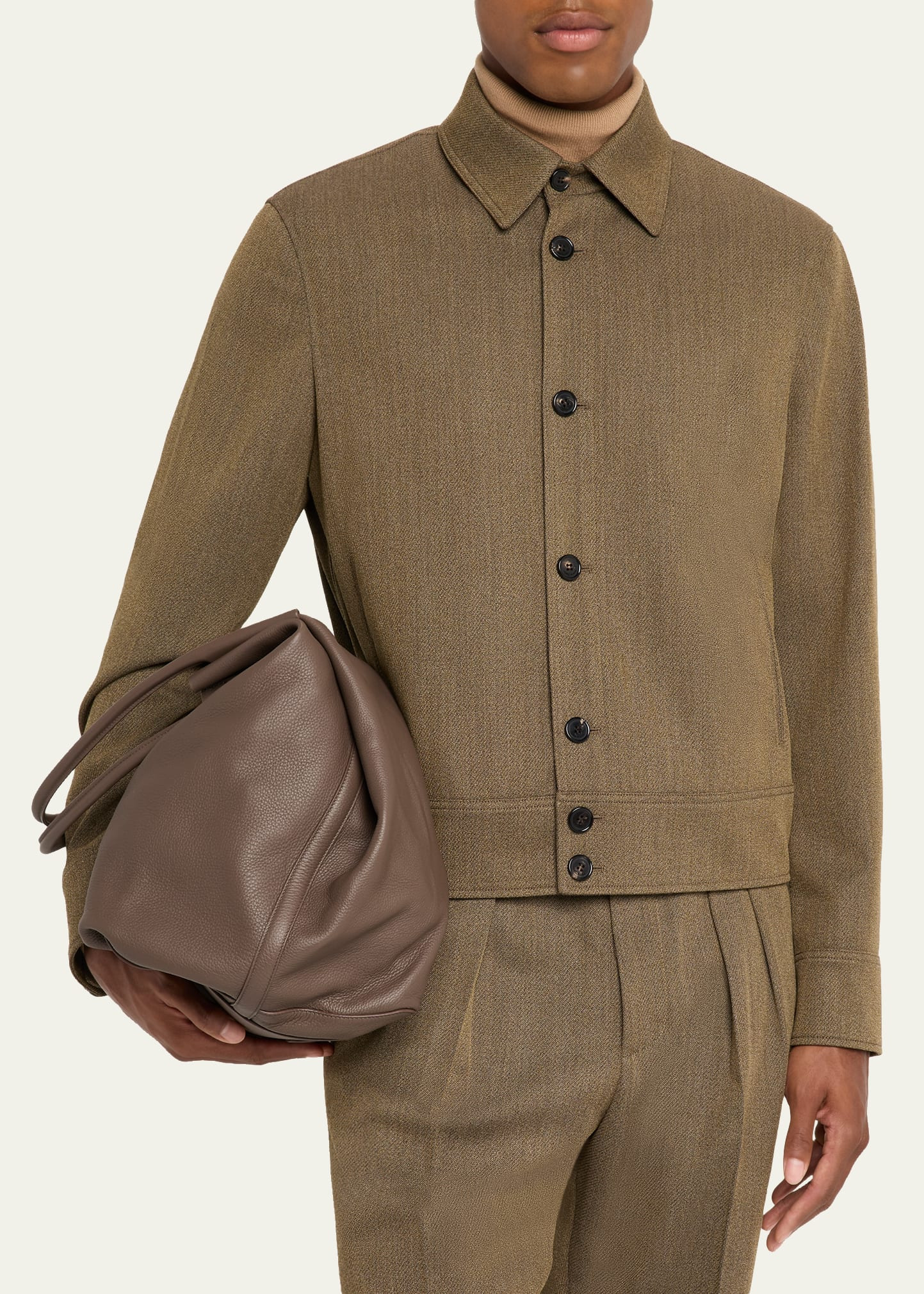 Bale Leather Hobo Bag - 2
