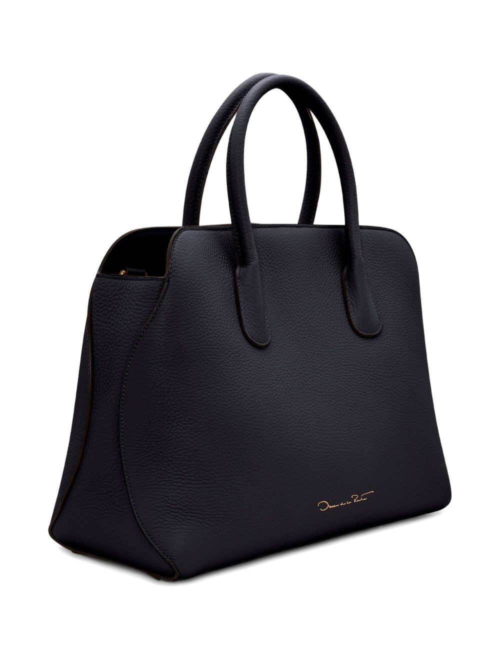 Ivy textured leather tote bag - 4