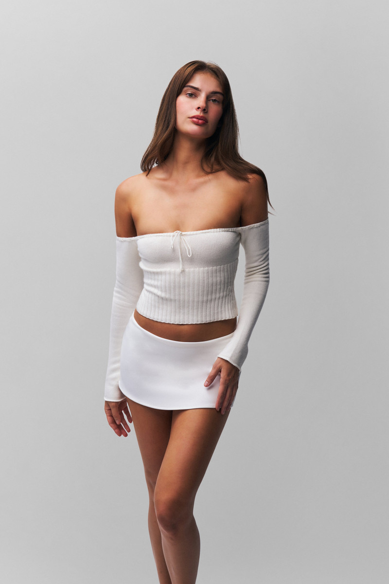 GUIZIO MICRO MINI STRETCH SKIRT outlook