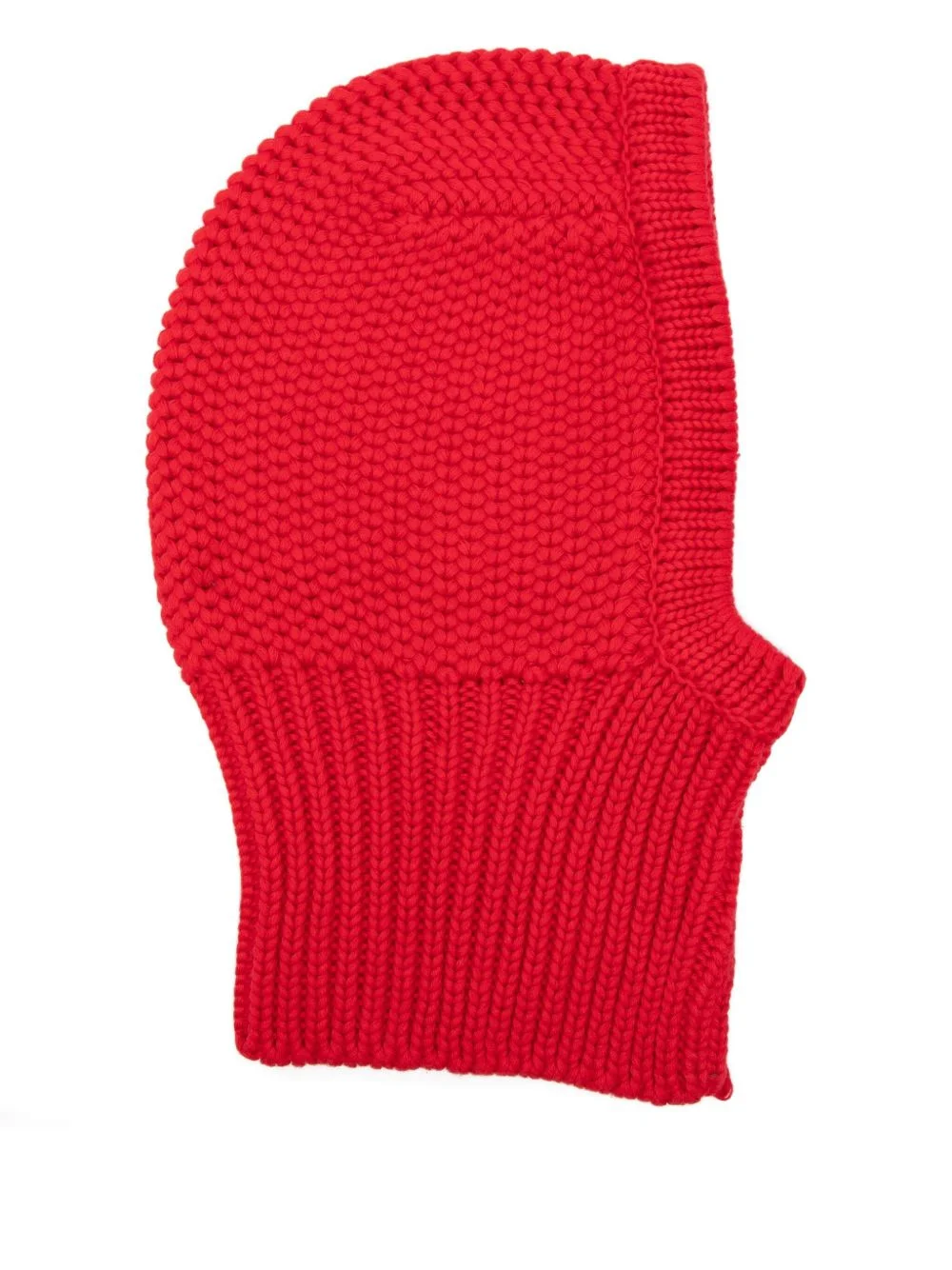 rick-rack knitted balaclava - 1