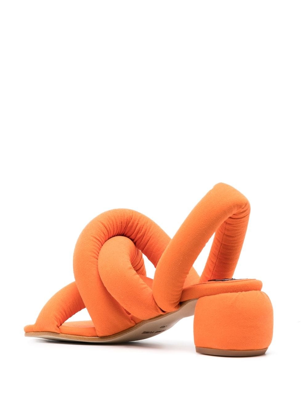 Sausage 60mm crossover-strap sandals - 3