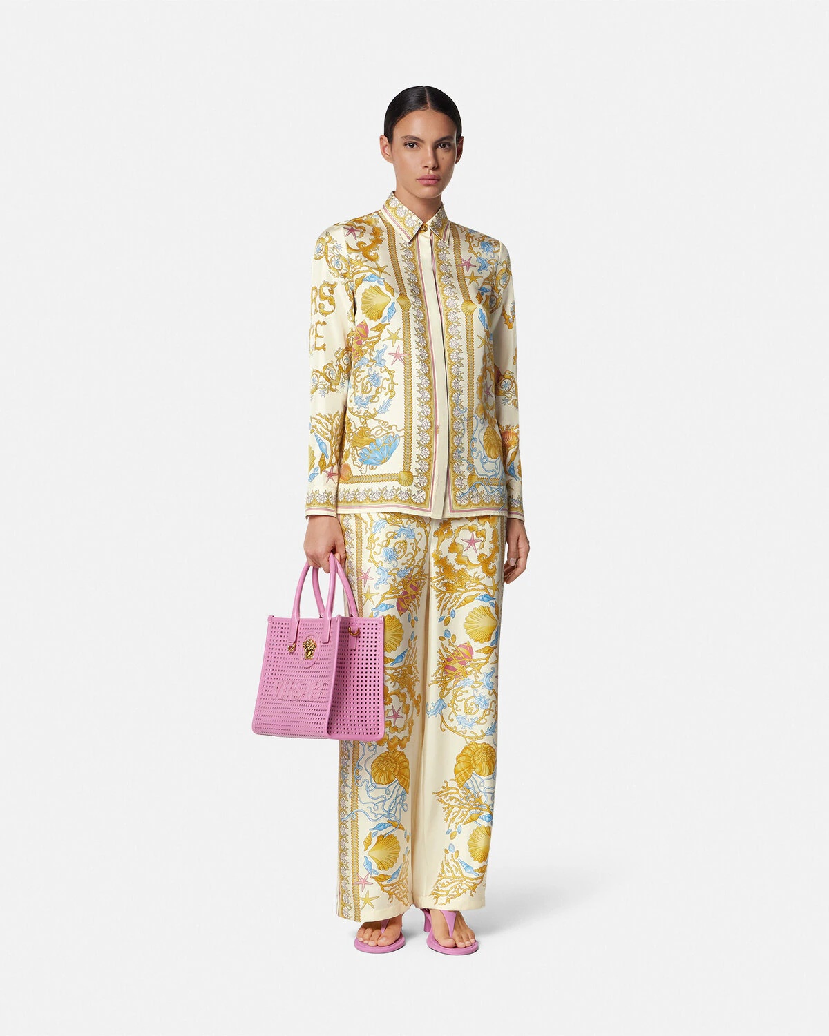 Underwater Barocco Silk Shirt - 2