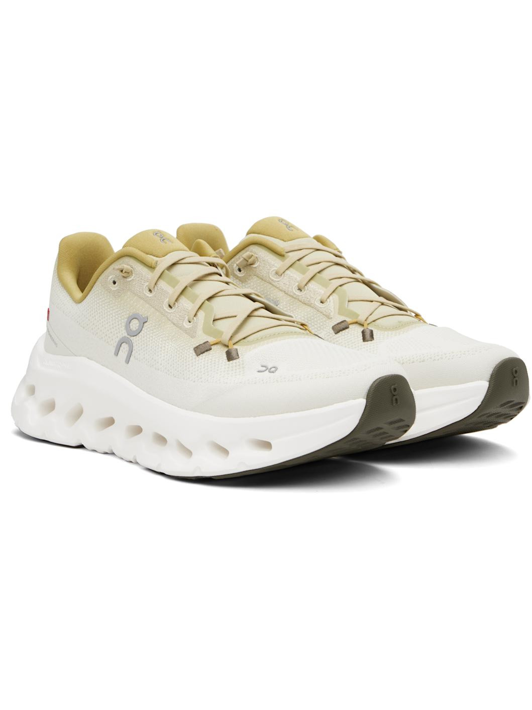 Khaki Cloudtilt Sneakers - 4
