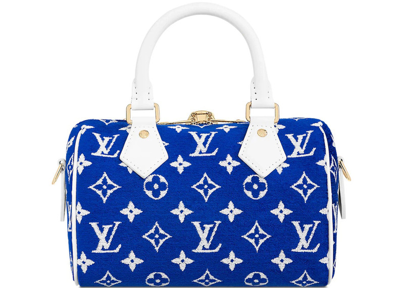 Louis Vuitton Louis Vuitton Speedy Bandouliere 20 Blue outlook