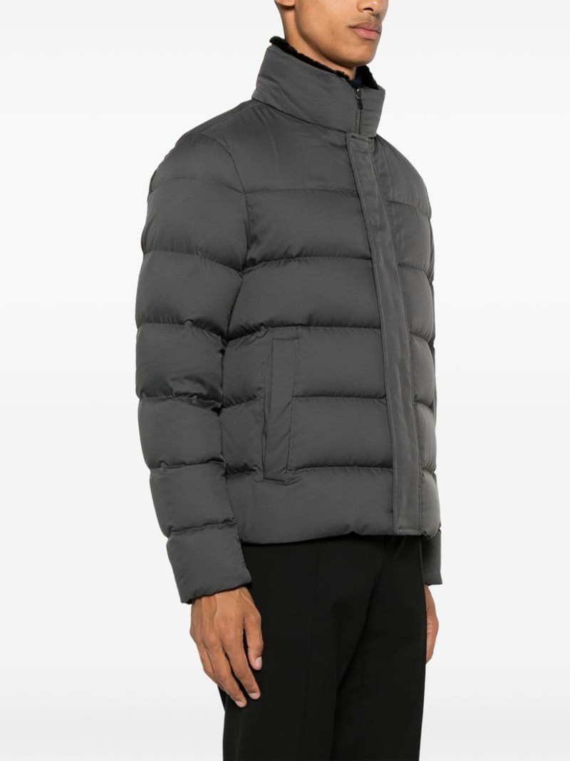 logo-plaque puffer jacket 3
