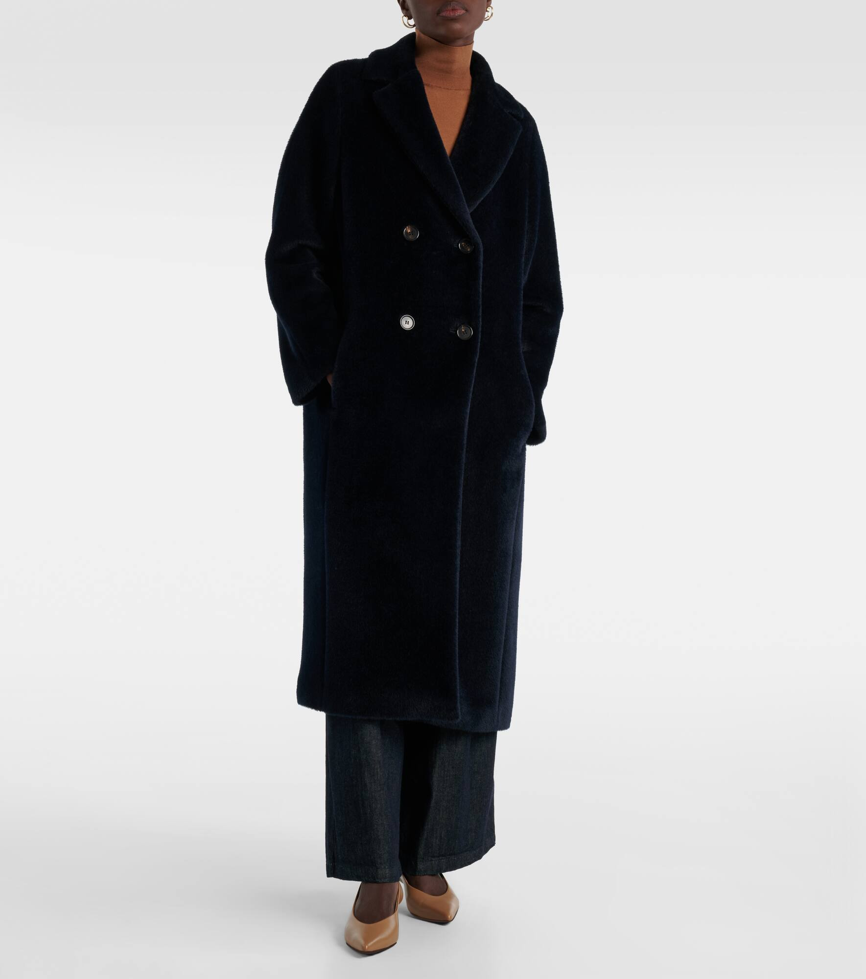 Alpaca and wool coat - 6