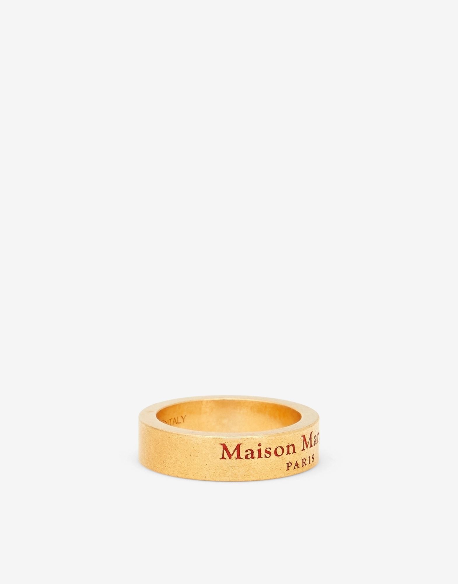 Logo engraved gold-plated ring - 2