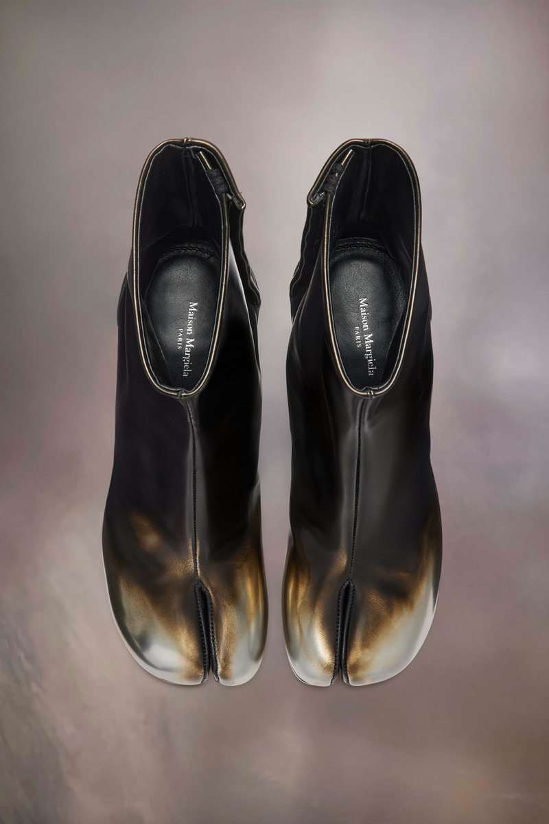 Maison Margiela Tabi Metallic Ankle Boots - S58WU0260P7120H7072