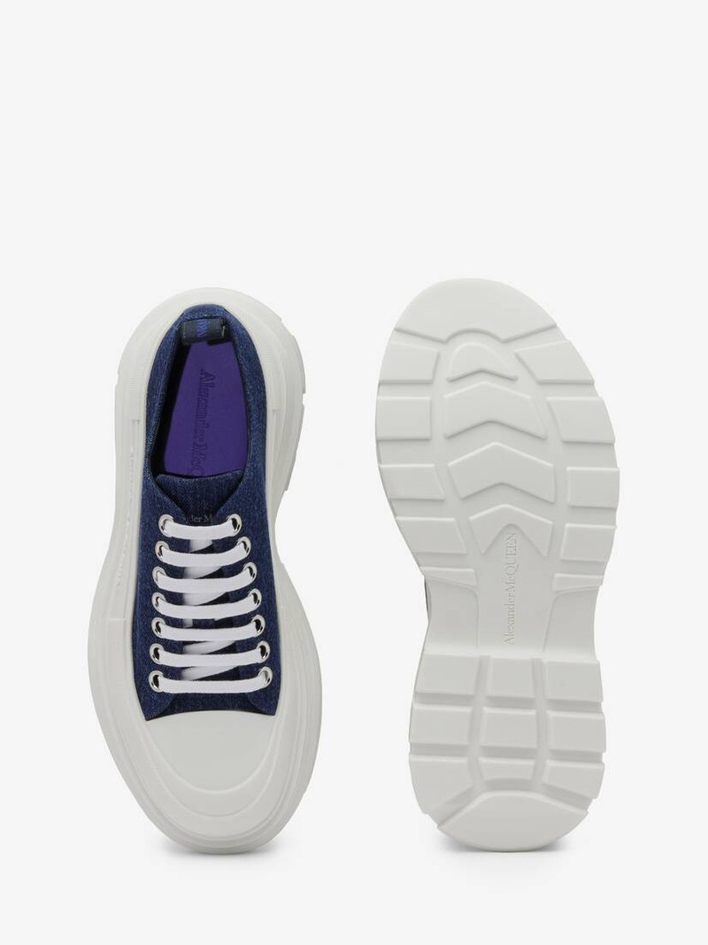 Women's Tread Slick Lace Up in Dark Blue 4