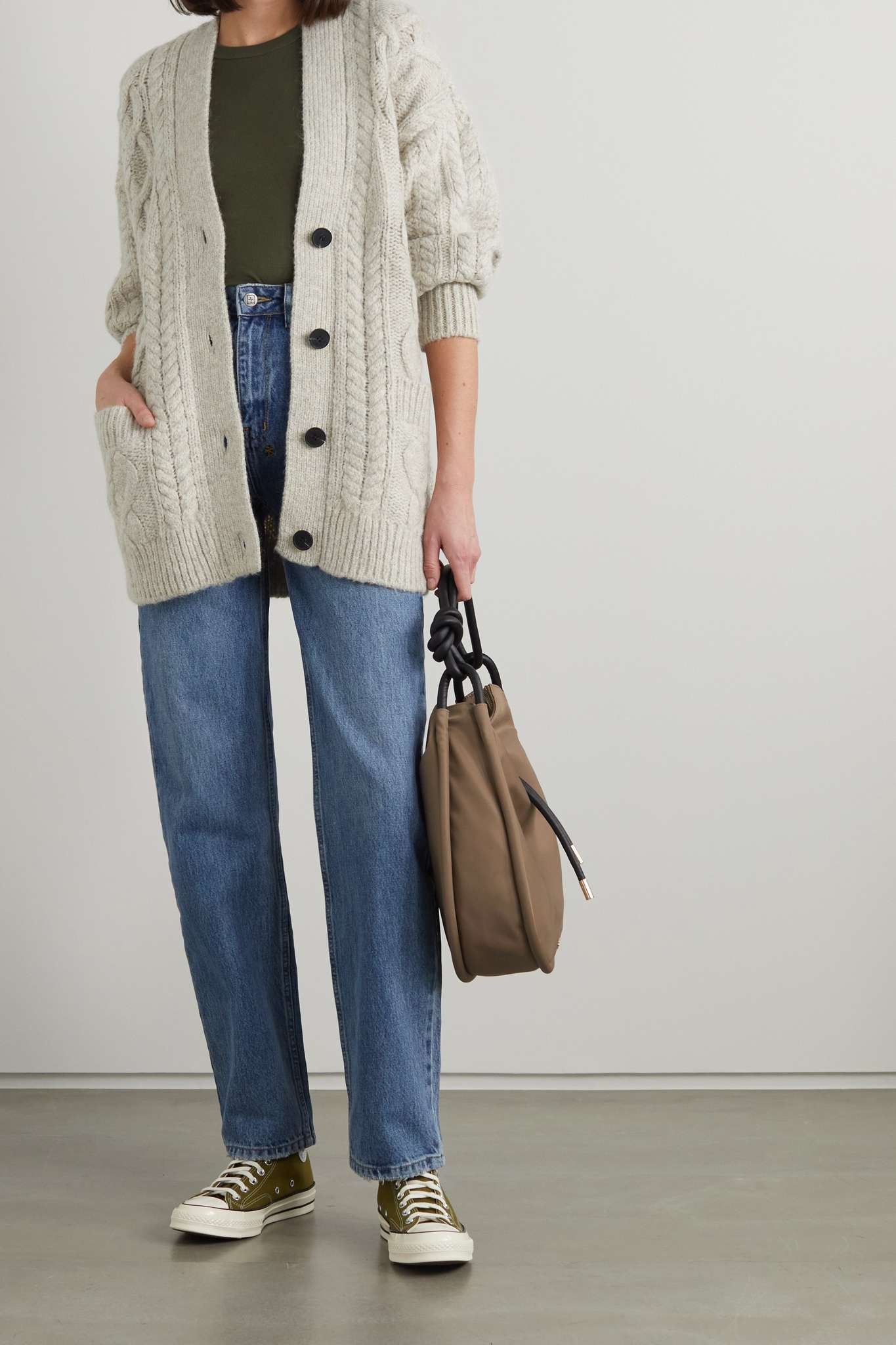 Roswell cable-knit cardigan - 2