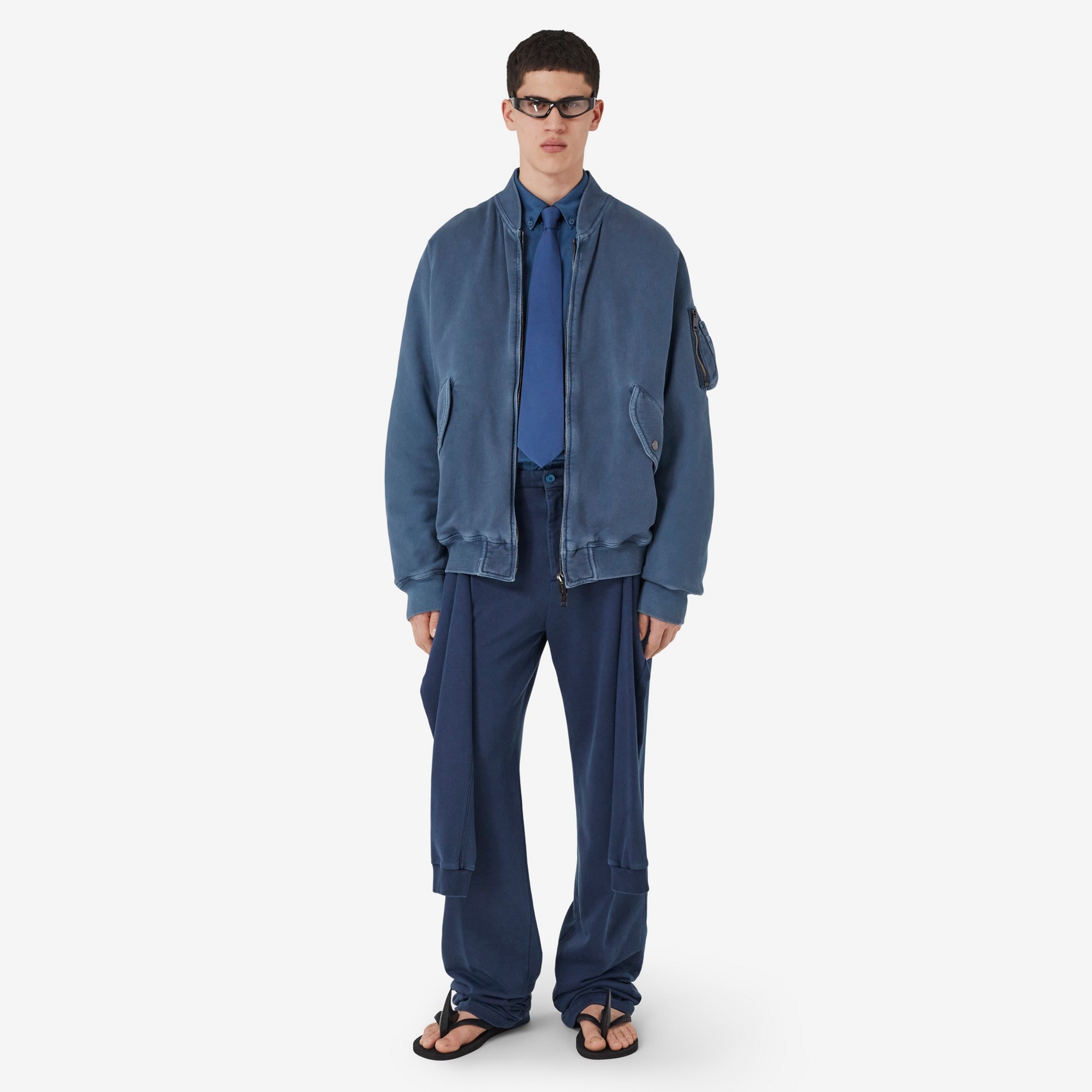 Cotton Reconstructed Trousers - 2