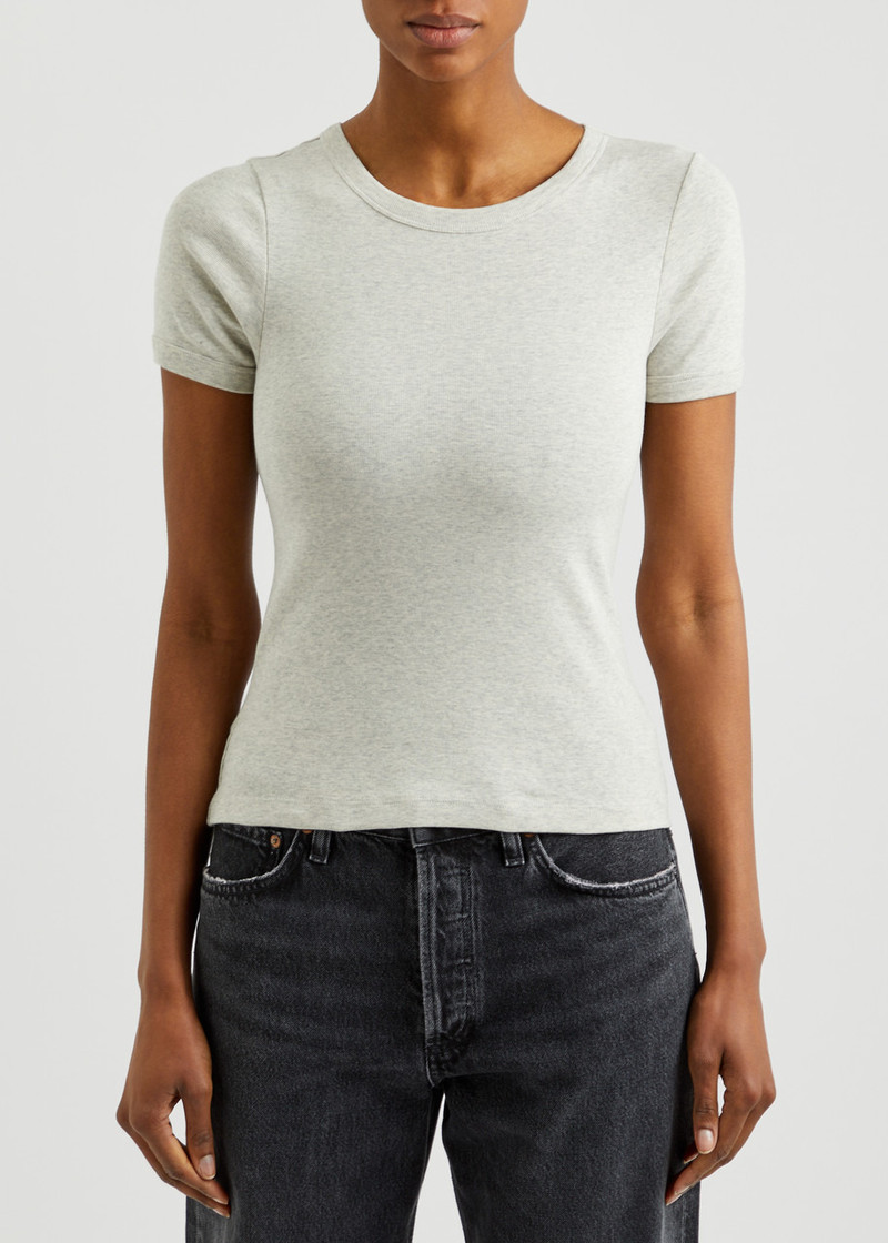 FLORE FLORE Flore Flore Car Cotton T-shirt outlook