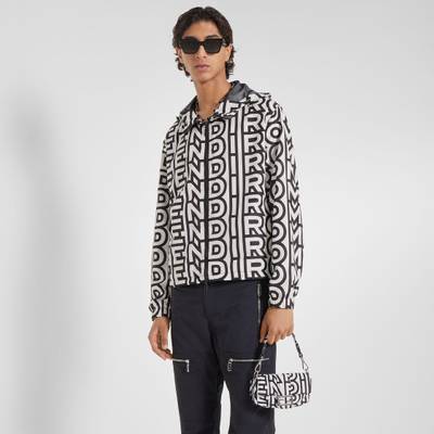 FENDI Two-toned nylon Fendi Roma Capsule windbreaker jacket outlook