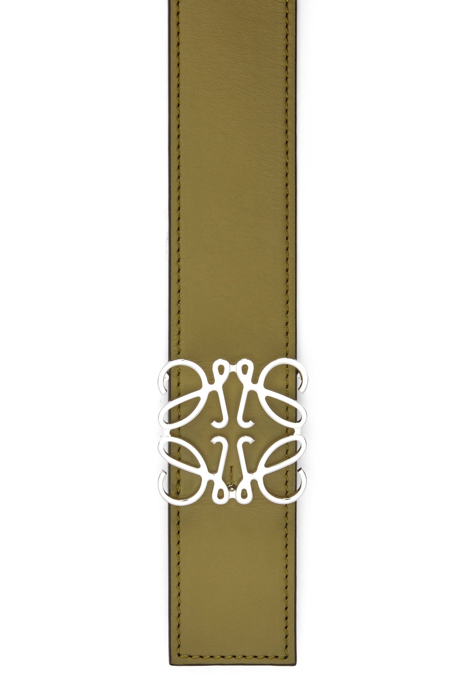 Reversible Anagram belt in smooth calfskin - 3