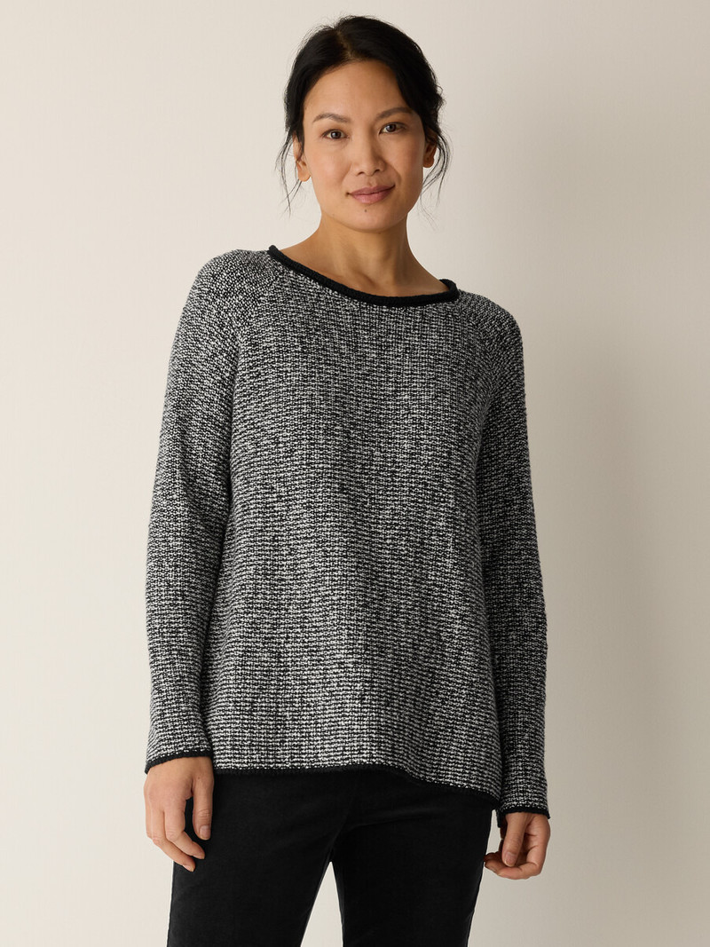 Peruvian Cotton Cloud Jewel Neck Top 3