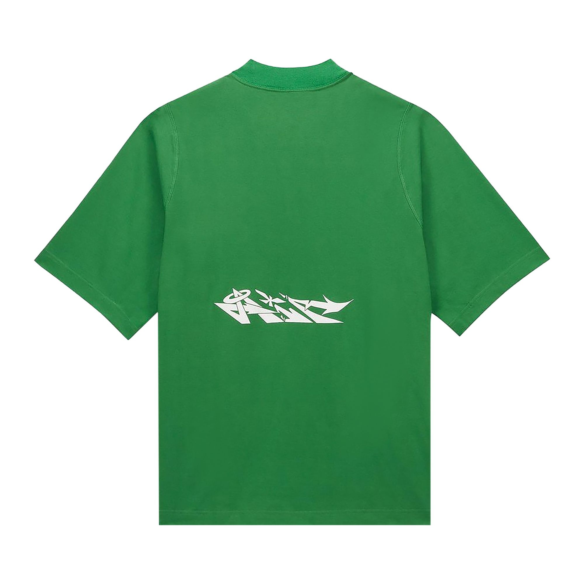 Nike x Off-White Short-Sleeve Top (Asia Sizing) 'Kelly Green/White' - 2