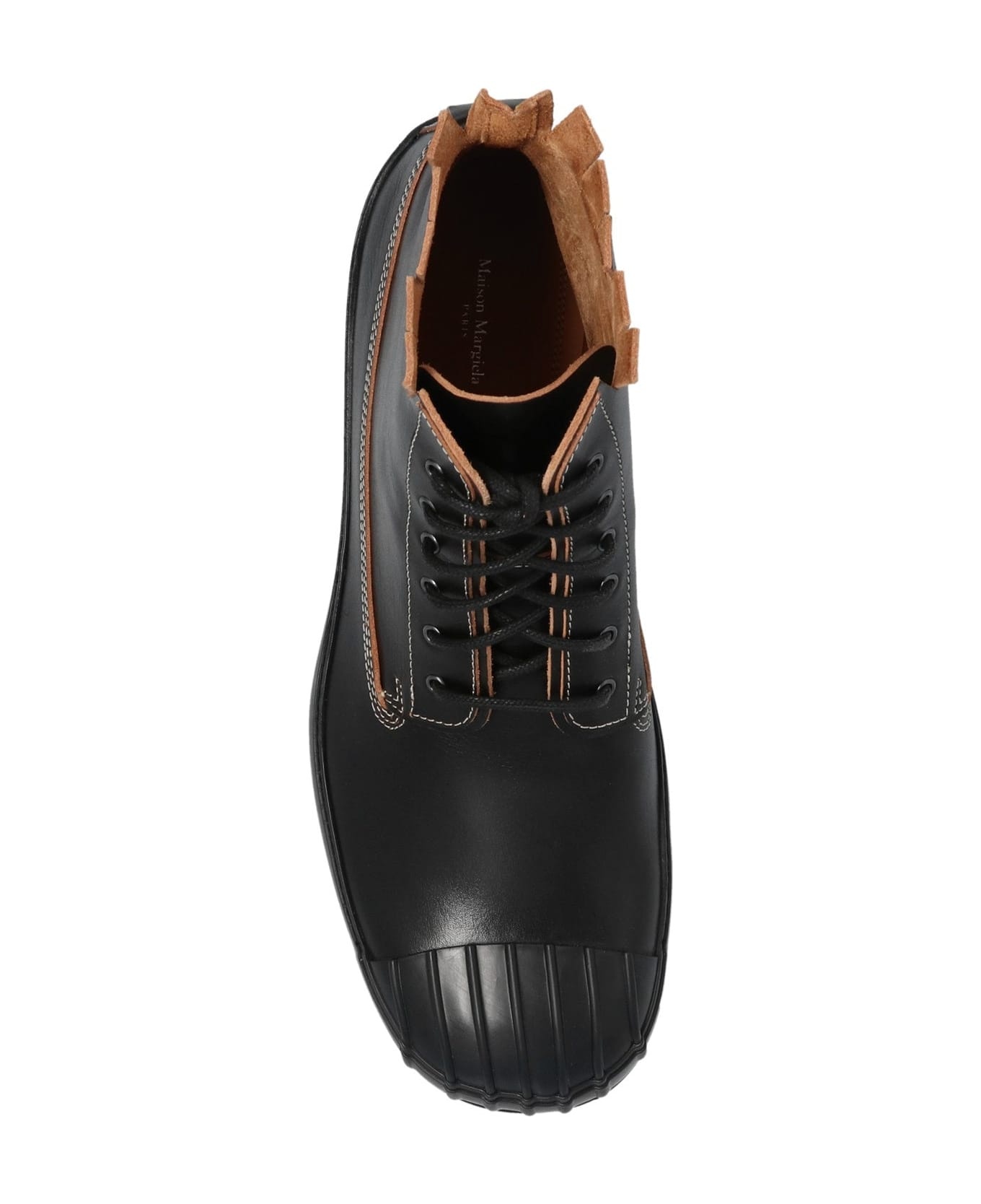 Leather High-top Sneakers - 4