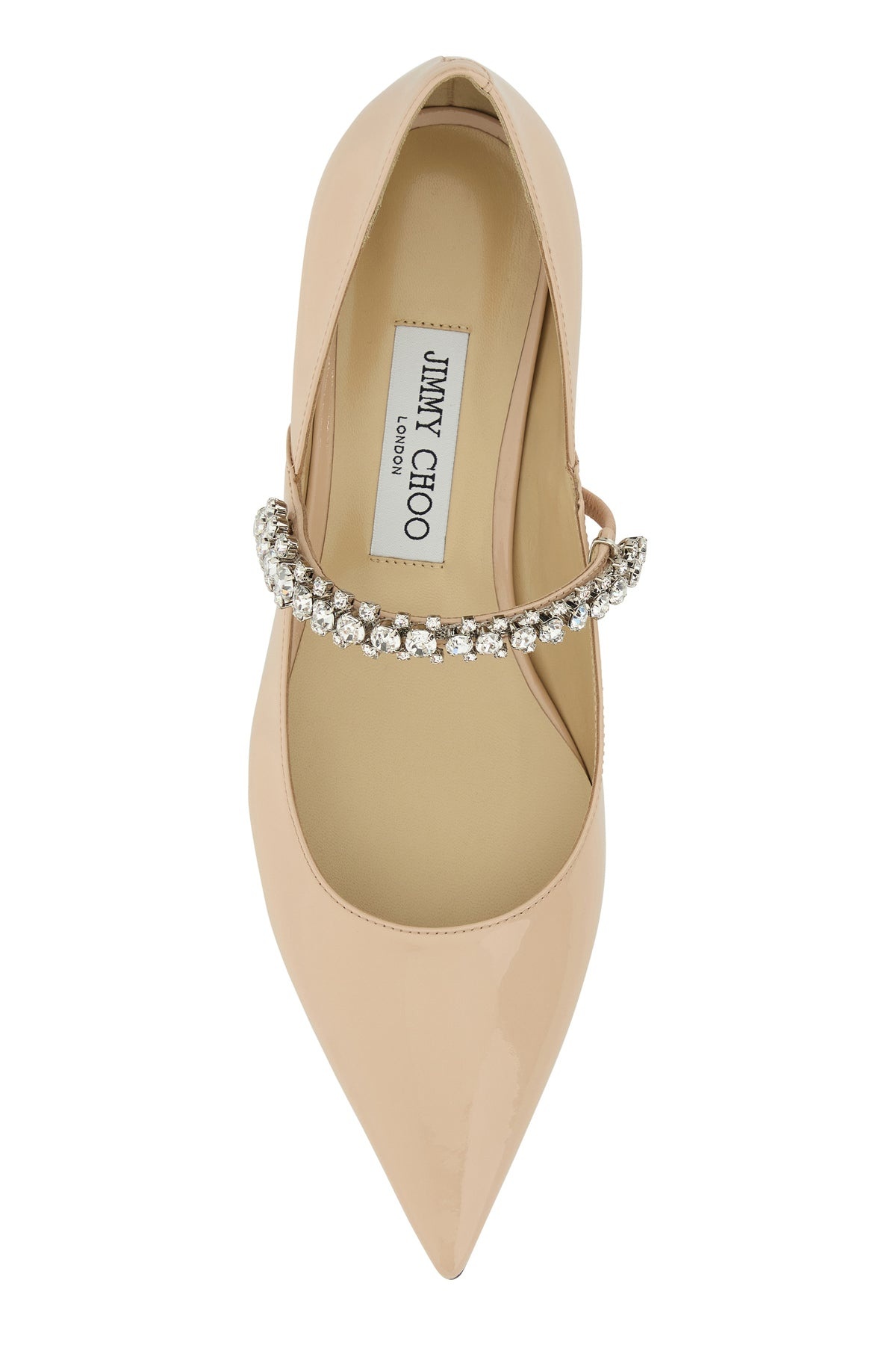 Powder pink leather Bing ballerinas - 4